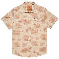 Men's Howler Brothers Tan Texas Longhorns Full-Snap Shirt