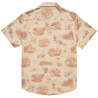 Men's Howler Brothers Tan Texas Longhorns Full-Snap Shirt