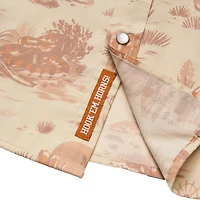 Men's Howler Brothers Tan Texas Longhorns Full-Snap Shirt