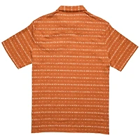 Polo Ranchero Jacquard Texas Longhorns orange Howler Brothers pour homme