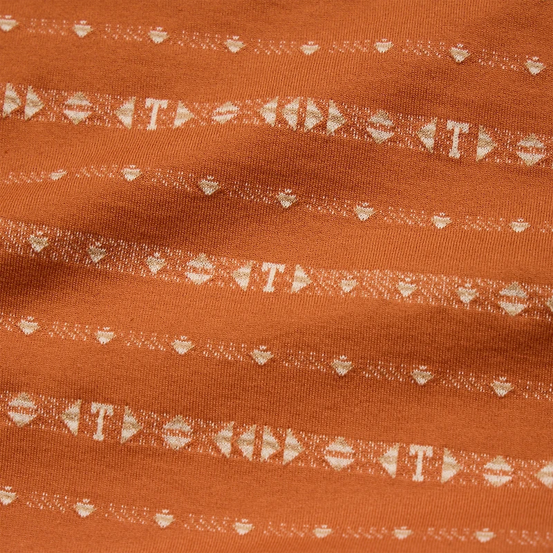 Men's Howler Brothers Texas Orange Longhorns Jacquard Ranchero Polo