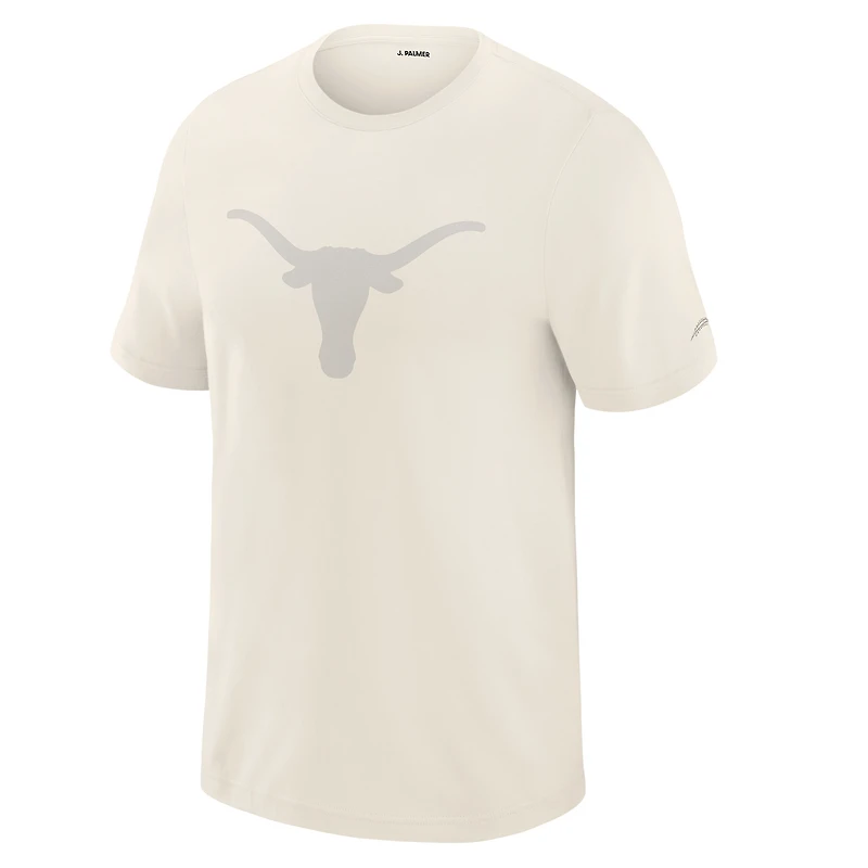 T-shirt de performance Tri-Blend crème Texas Longhorns J. Palmer pour homme