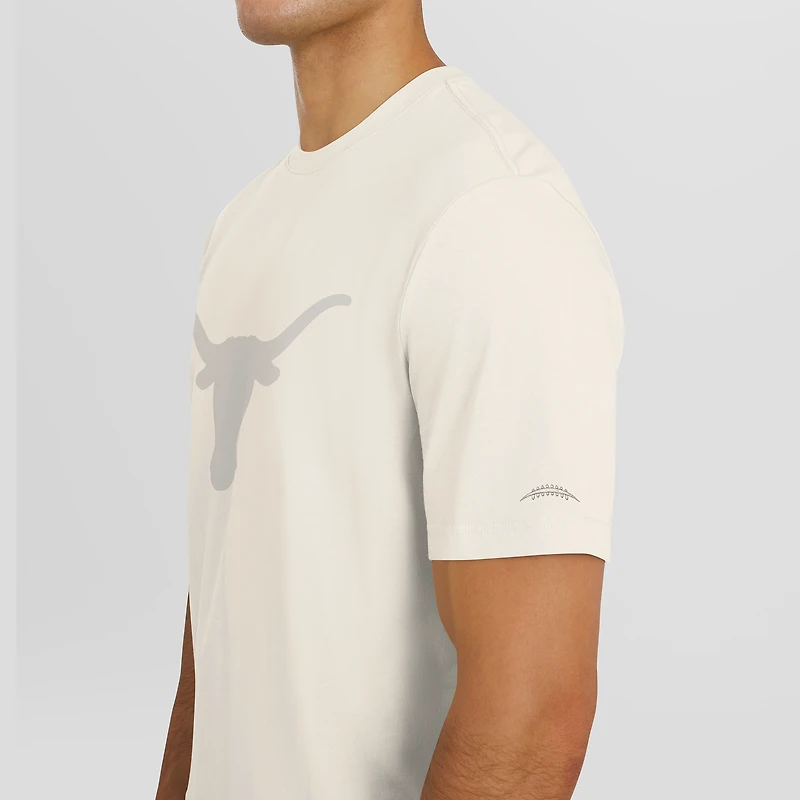 T-shirt de performance Tri-Blend crème Texas Longhorns J. Palmer pour homme