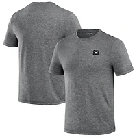 T-shirt noir chiné pour homme J. Palmer Texas Longhorns, motif quatre points