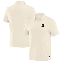 Polo blanc à quatre points Texas Longhorns J. Palmer pour homme