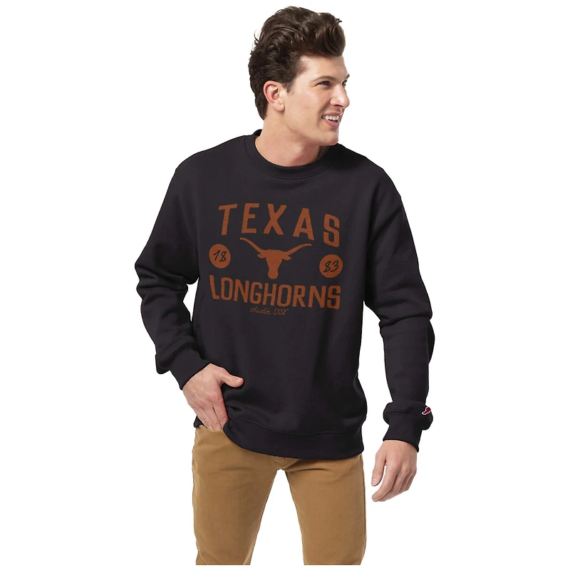 Sweat-shirt à enfiler Bendy Arch Essential Texas Longhorns noir pour homme