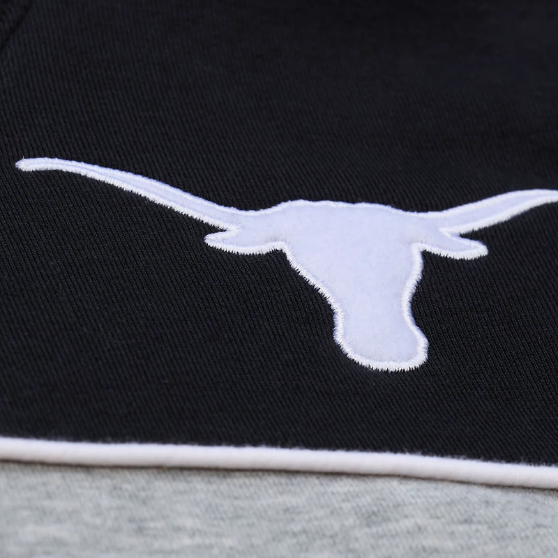 Men's Mitchell & Ness  Black Texas Longhorns Fleece Sweatshirt