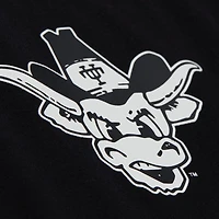 Men's Mitchell & Ness Black Texas Longhorns Training Camp Long Sleeve T-Shirt