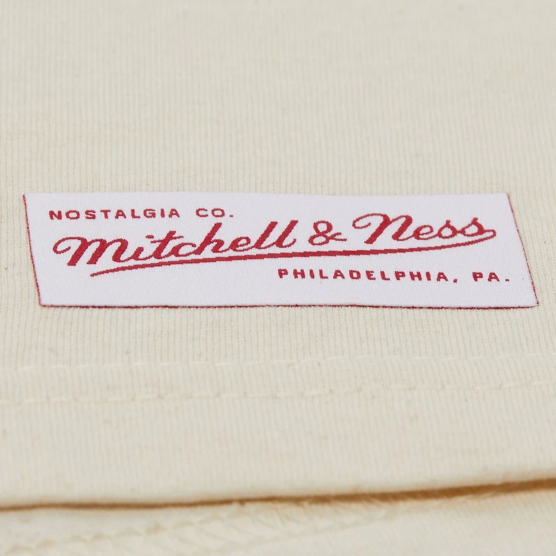 T-shirt Mitchell & Ness crème pour homme