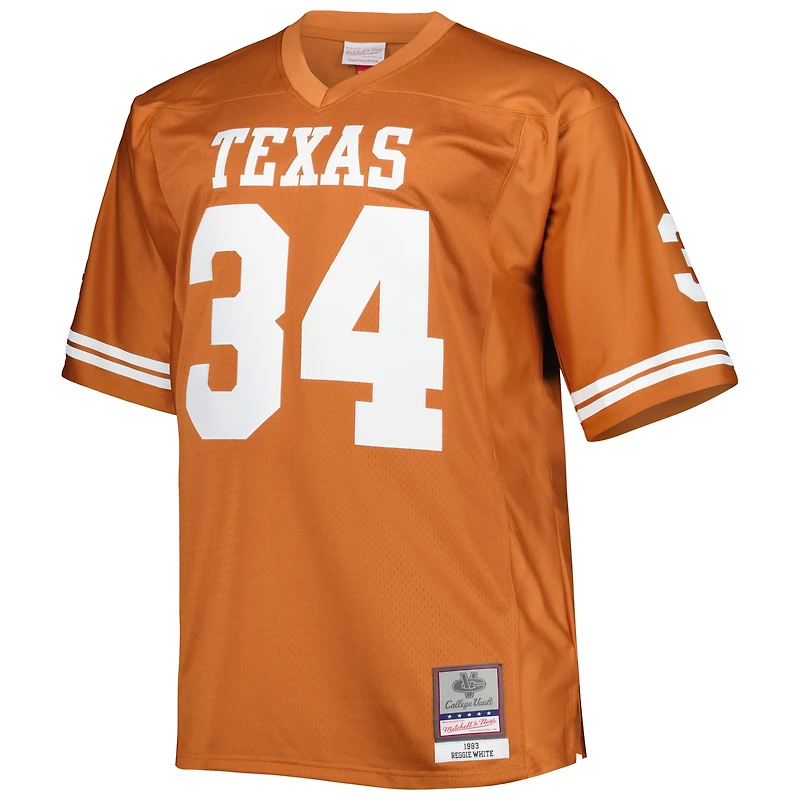 Maillot pour homme Mitchell & Ness Ricky Williams Texas Orange Longhorns Big Tall Throwback