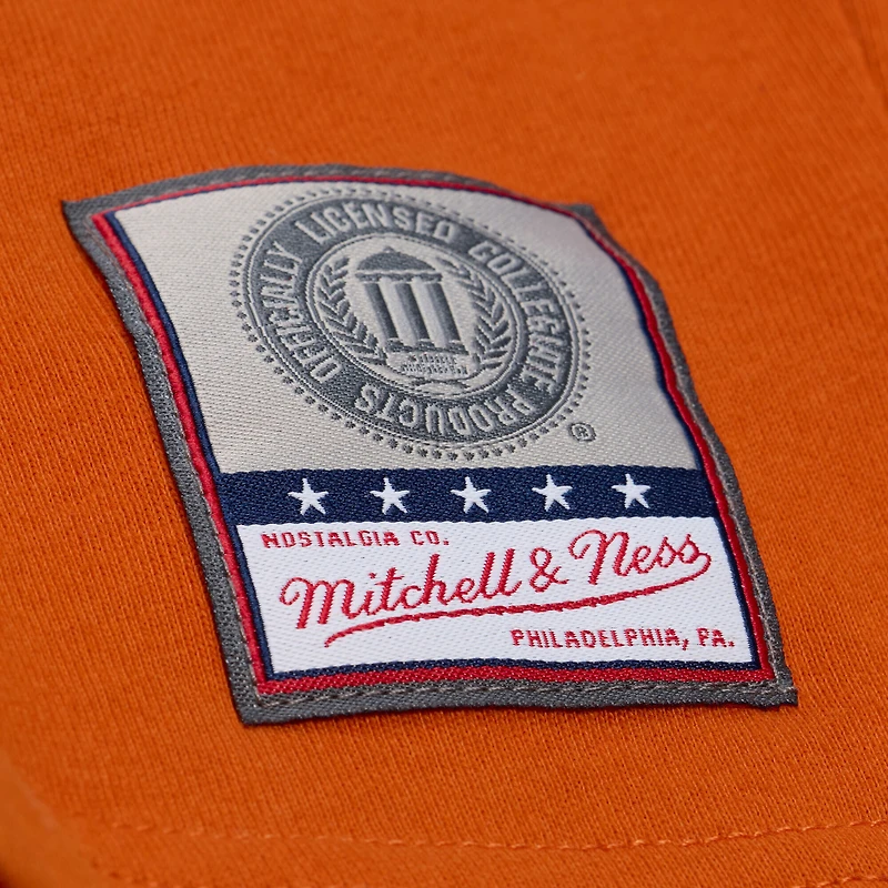 Men's Mitchell & Ness Texas Orange Longhorns Double Clutch Premium T-Shirt