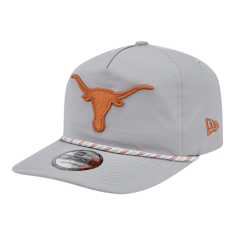 Men's New Era Gray Texas Longhorns 19TWENTY Adjustable Hat