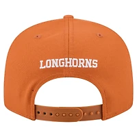 Casquette snapback New Era Texas Orange Texas Longhorns Go Team 9FIFTY pour homme