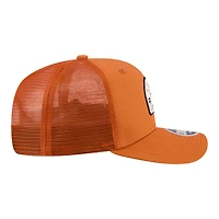 Men's New Era Texas Orange Texas Longhorns Patched 9SEVENTY Trucker Adjustable Hat