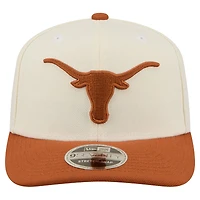 Men's New Era White/Texas Orange Texas Longhorns America's 250th 9SEVENTY Adjustable Hat