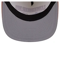 Men's New Era White Texas Longhorns Collegiate 9FIFTY A-Frame Snapback Hat
