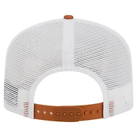 Men's New Era  White Texas Longhorns Diamond 19TWENTY Golfer Adjustable Hat