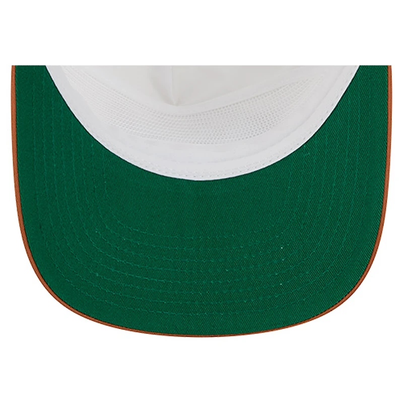 Men's New Era  White Texas Longhorns Diamond 19TWENTY Golfer Adjustable Hat