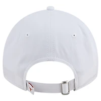 Casquette ajustable New Era blanche Texas Longhorns Fan 9TWENTY pour homme