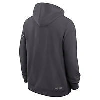Sweat à capuche Nike Texas Orange Longhorns 2026 Sideline Standard Issue Dri-FIT pour homme