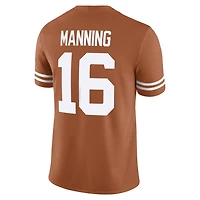 Men's Nike Arch Manning Texas Orange Longhorns Home Game Football Jersey