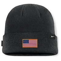 Men's Nike Black Texas Longhorns 2025 Military Appreciation Cuffed Knit Hat