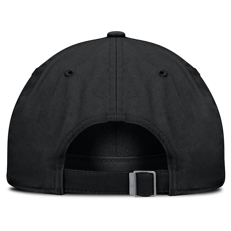 Casquette ajustable Nike noire Texas Longhorns 2025 On-Field Club pour homme