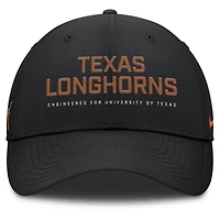 Casquette ajustable Nike noire Texas Longhorns 2025 On-Field Gameday Club pour homme