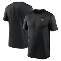 Men's Nike Texas Longhorns 2025 Sideline Small Logo Legend Dri-FIT T-Shirt