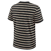 Men's Nike Black Texas Longhorns Athletic Prep Legacy Summit Stripe T-Shirt