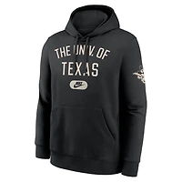 Men's Nike Black Texas Longhorns Club Fleece Fashion Hoodie