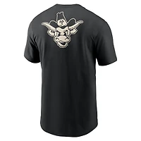 T-shirt Nike noir Texas Longhorns Fashion pour homme