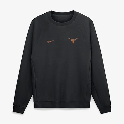 Men's Nike Black Texas Longhorns Premium Performance Raglan Dri-FIT Sweatshirt
