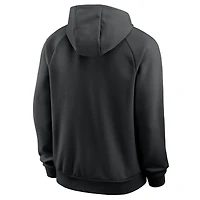 Men's Nike Black Texas Longhorns Premium Raglan Dri-FIT Hoodie