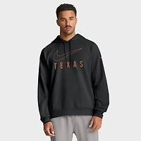 Sweat à capuche Nike noir Texas Longhorns Premium Raglan Dri-FIT pour homme