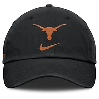 Casquette ajustable Nike noire Texas Longhorns Primetime Club pour homme