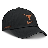 Casquette ajustable Nike noire Texas Longhorns Primetime Club pour homme