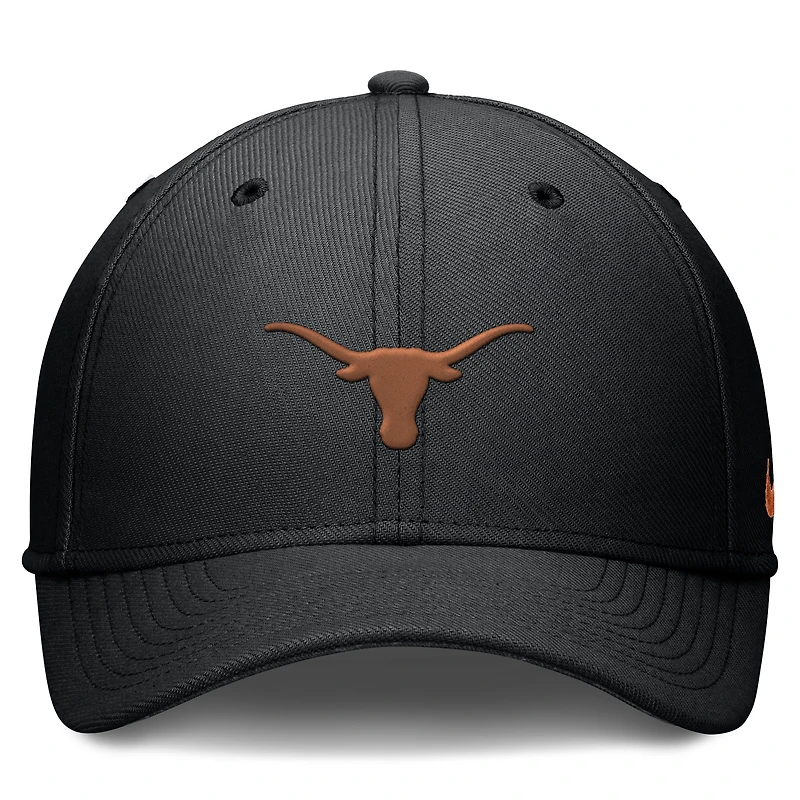 Men's Nike Texas Orange Longhorns Rise Swoosh Dri-FIT Flex Hat