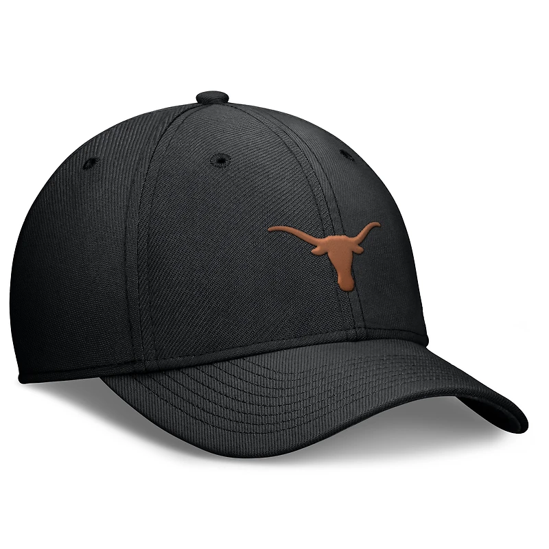 Men's Nike Texas Orange Longhorns Rise Swoosh Dri-FIT Flex Hat