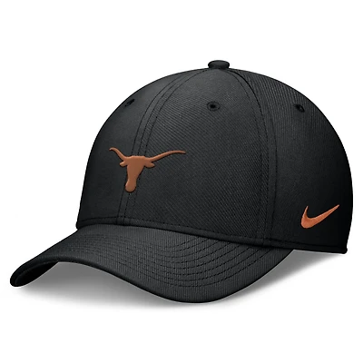 Men's Nike Texas Orange Longhorns Rise Swoosh Dri-FIT Flex Hat