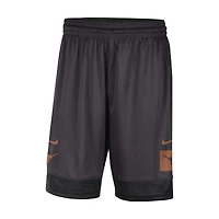 Short Nike Charcoal Texas Longhorns Performance Fast Break pour homme