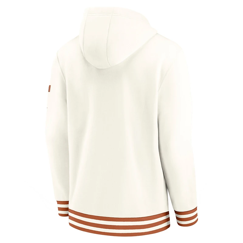 Men's Nike Cream Texas Longhorns Legacy Retro Pullover Hoodie