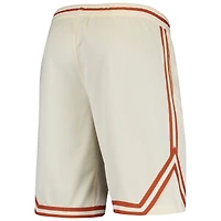 Short de basket-ball Nike Texas Longhorns Retro Replica Performance crème pour homme