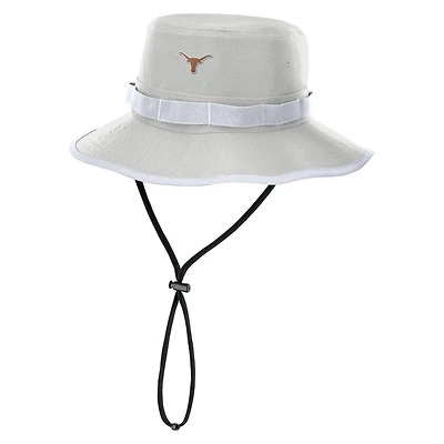 Bob Nike gris Texas Longhorns 2025 Sideline Apex Boonie Performance pour homme