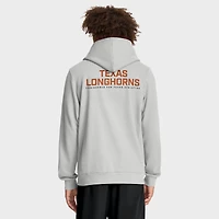 Sweat à capuche Nike gris Texas Longhorns 2025 Sideline Standard Issue Dri-FIT pour homme avec fermeture éclair intégrale
