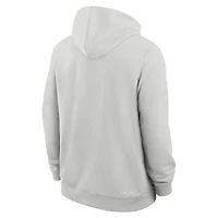Men's Nike Gray Texas Longhorns 2025 Sideline Standard Issue Dri-FIT Hoodie