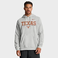 Men's Nike Gray Texas Longhorns 2025 Sideline Standard Issue Dri-FIT Hoodie
