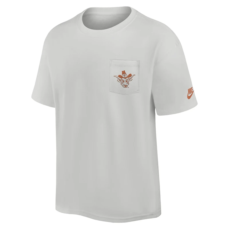 Men's Nike Gray Texas Longhorns Legacy 2-Hit Max90 Pocket T-Shirt
