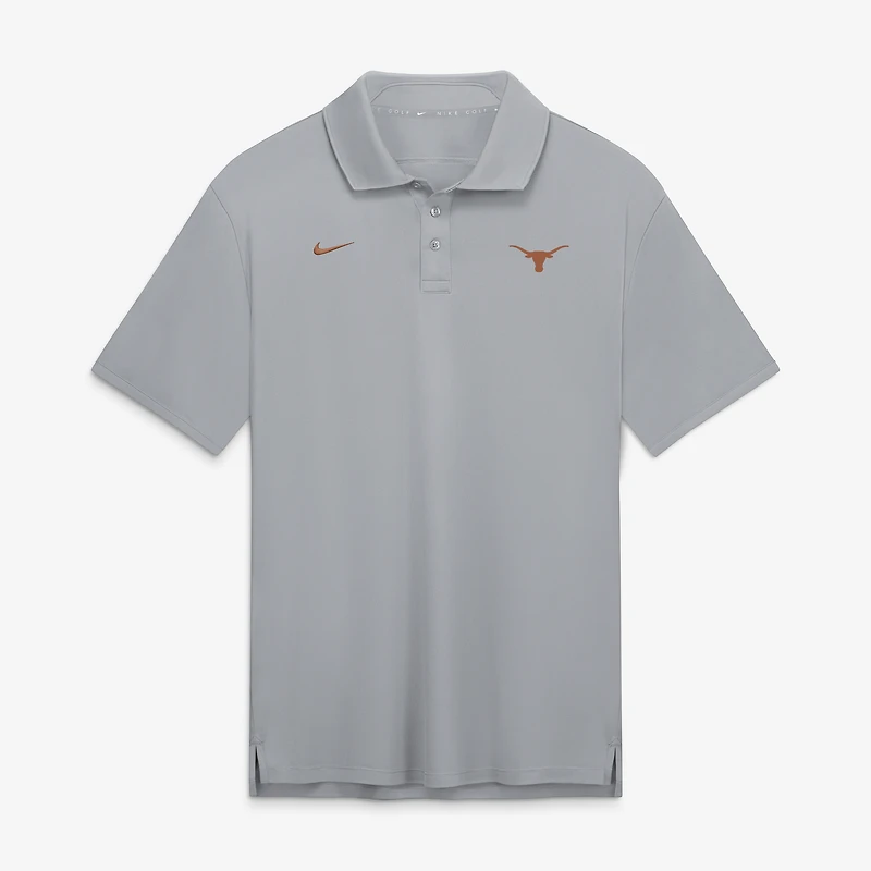 Men's Nike Gray Texas Longhorns Par Dri-FIT Polo