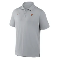 Men's Nike Gray Texas Longhorns Par Dri-FIT Polo